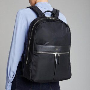 Knomo BEAUFORT Woman's Laptop Backpack 15.6", Black - NEW